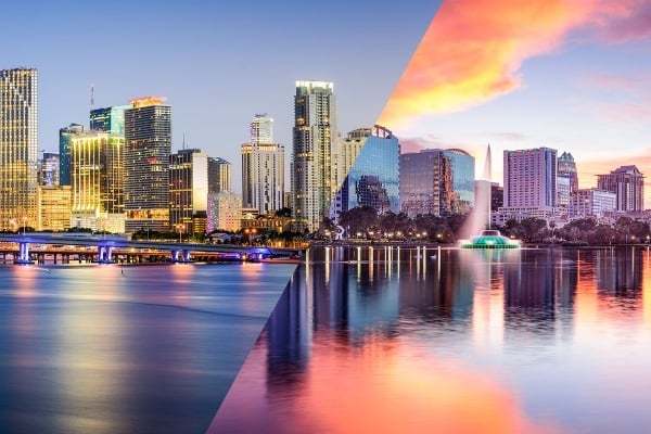 Comparativa Miami vs Orlando 2026
