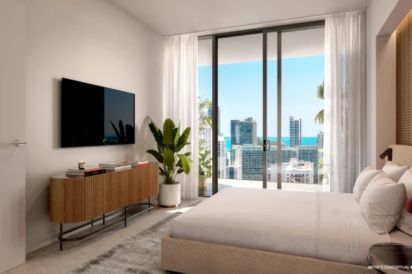 Bedroom_The Standard Residences, Brickell Miami
