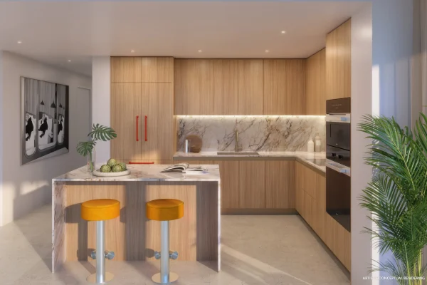 Kitchen_The Standard Residences, Brickell Miami